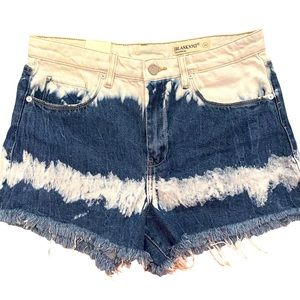 **NWT** Blank NYC Tie-Dye “The Barrow” High Rise Vintage Denim Shorts